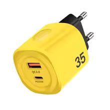 35W Dual-Port USB-C Wall Charger Adapter