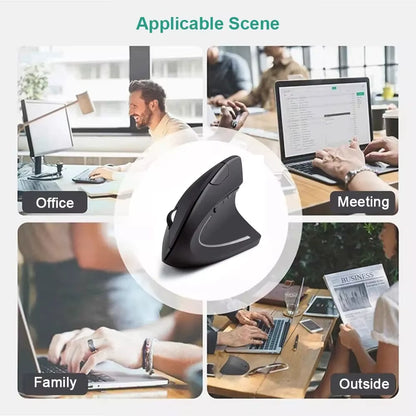 Ergonomic Wireless Silent Optical Mouse