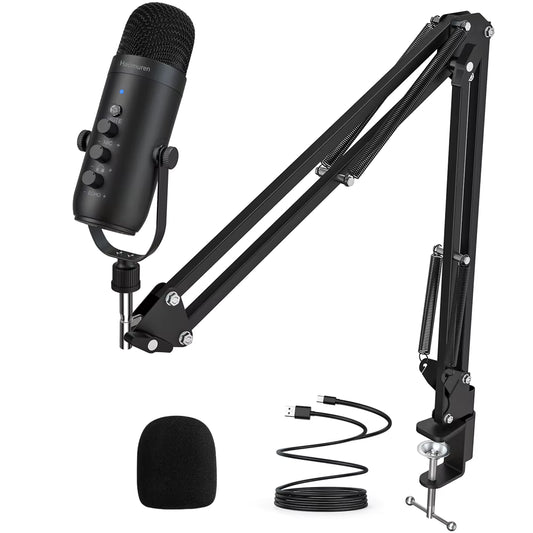 USB Condenser Microphone for Streaming & Gaming