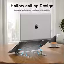 Ergonomic Foldable Aluminum Laptop Stand