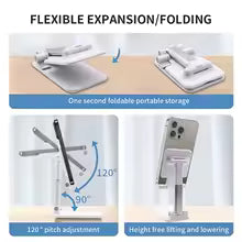 Adjustable Desktop Smartphone & Tablet Stand