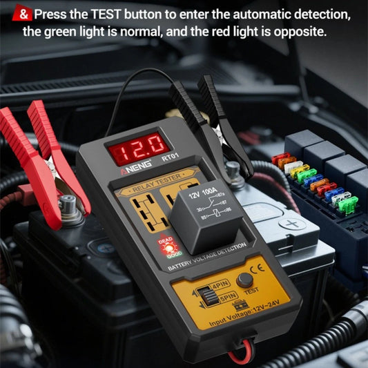 12V Automotive Relay Tester – Universal Electronic Relay Diagnostic Tool